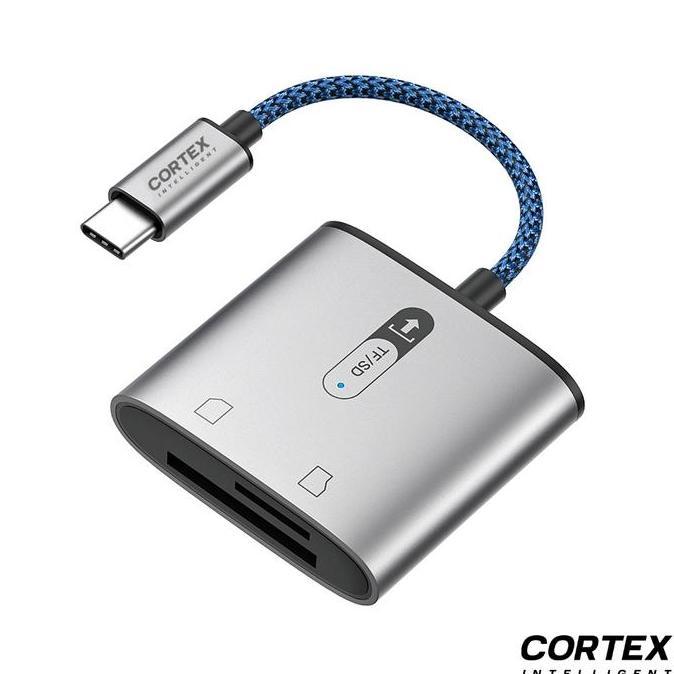 CORTEX intelligent - MH367 Card Reader TYPE C to SD & Micro SD 2in1 TF Card