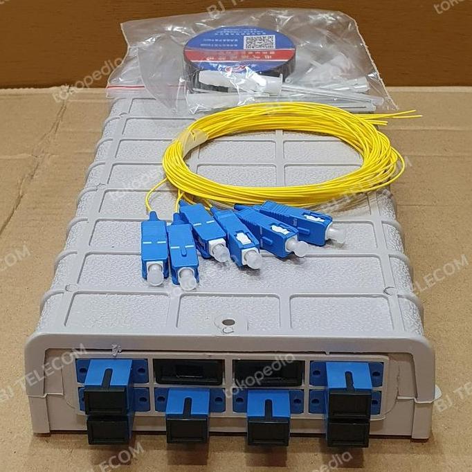 Netlink- Odf 6 Core Sc/ Otb Llmount Sc 6Core/ Roset Fo 6 Core Sc Lengkap