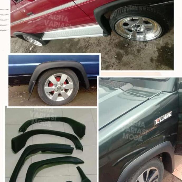 Over Fender Mobil Toyota Kijang Grand / Kijang Super Bahan Fiber Glass Komplit Promo