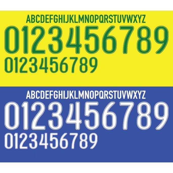 NAMESET BRAZIL WORLD CUP 2006