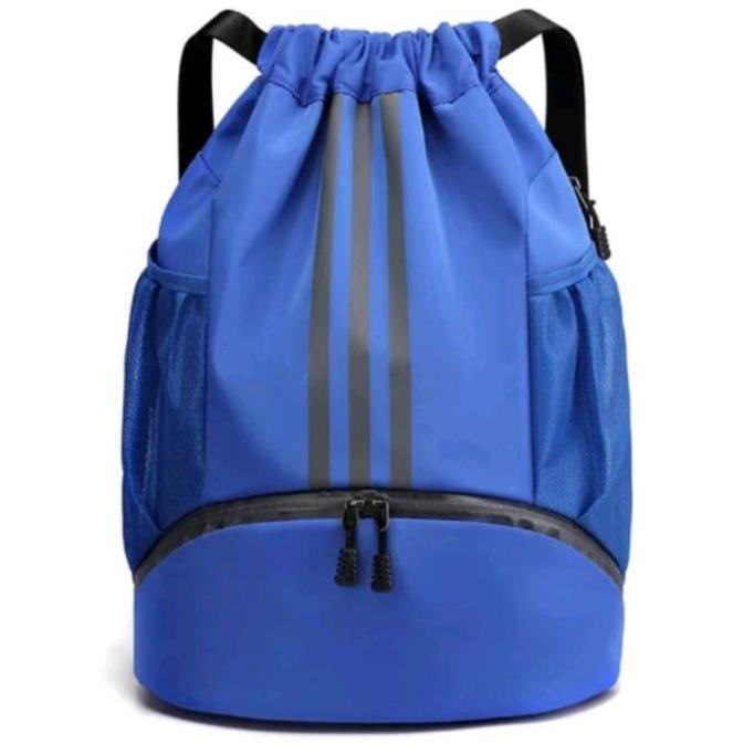 Tas ransel serut olahraga cowok cewek tas serbaguna buat futsal gym basket pria wanita murah Nyaman