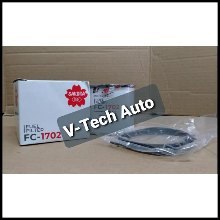 DISKON FUEL FILTER SOLAR VOLVO 7111296 236628 P557111 FC-1702 FC1702 SAKURA 
