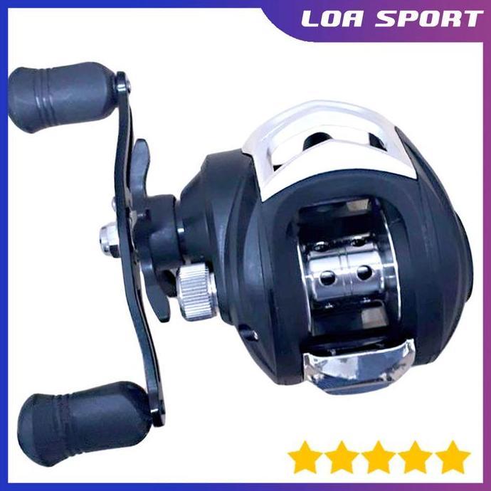 '' REEL BC BAITCASTING YUMOSHI HANDLE KIRI 19 BB 10 LEVEL MAGNETIC BRAKE *