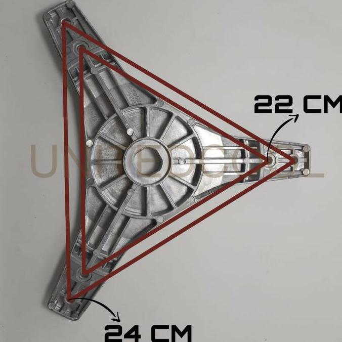 SEGITIGA PLAT BAWAH SPIDER MESIN CUCI SAMSUNG DC66-0046A Diskon