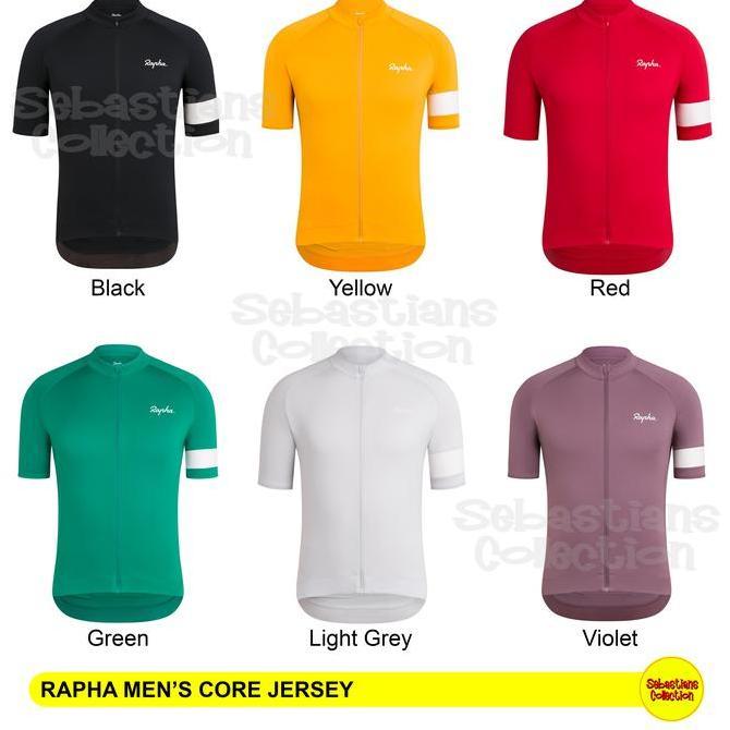 * RAPHA CORE JERSEY WHITE STRIPES - RAPHA JERSEY - JERSEY RAPHA ORIGINAL //