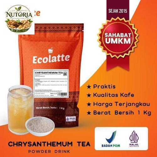 Ecolatte Chrysantemum Teh Bubuk Minuman 1Kg Usaha Minuman UMKM