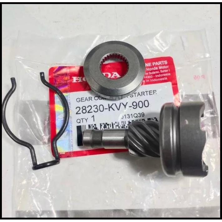 DISKON GIGI PINION STATER BEAT VARIO 110 KARBU KVY SET 