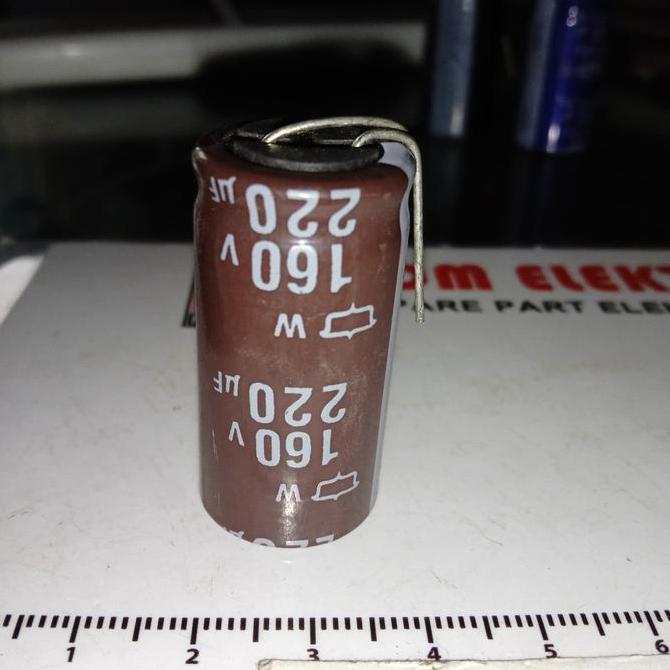 220UF 160V 220 UF 160 V 220.160V 220UF160V ELKO KAPASITOR POLAR PCMED