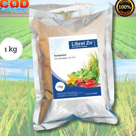 Promo librel Zn / Zn EDTA 15% /BASF = 1 Kg Diskon