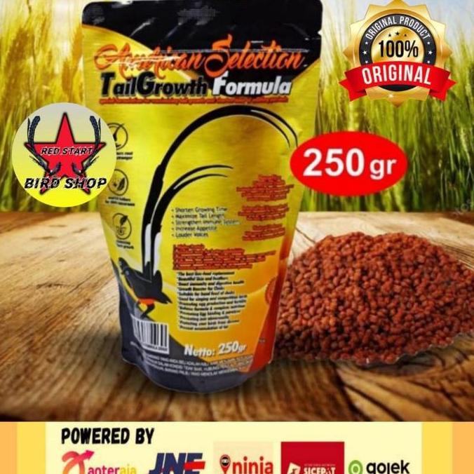 AMS AMERICAN SELECTION TAIL GRWOTH PUR VOER BURUNG MURAI BATU BULU