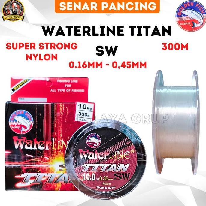 SENAR PANCING GOLDEN FISH WATERLINE TITAN SW 300M