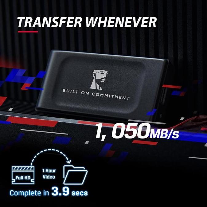 SSD Kingston XS1000 1TB - Portable Eksternal External SSD