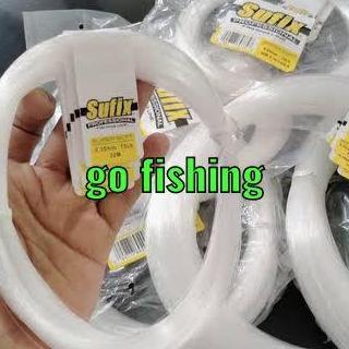 SENAR SUFIX PROFESSIONAL FISHING LINE / LEADER SUFIX 30M - PUTIH BIRU