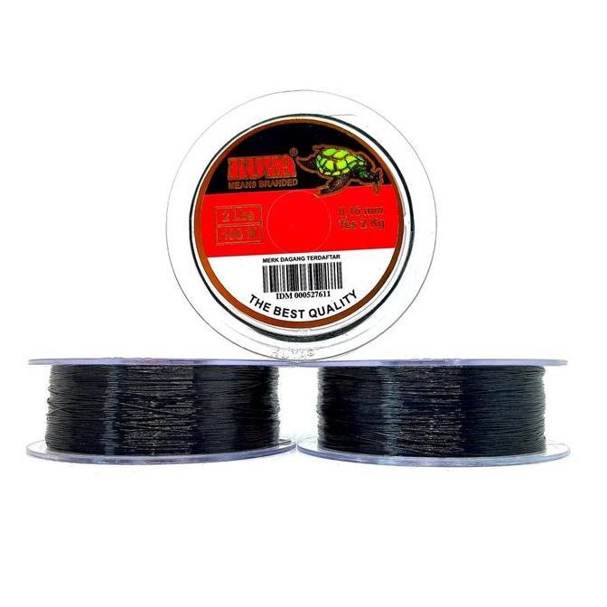 SENAR PANCING CAP KUYA ASLI DUS MERAH PANJANG 100M KUAT DAN LENTUR SUPER STRONG IKAN LAUT