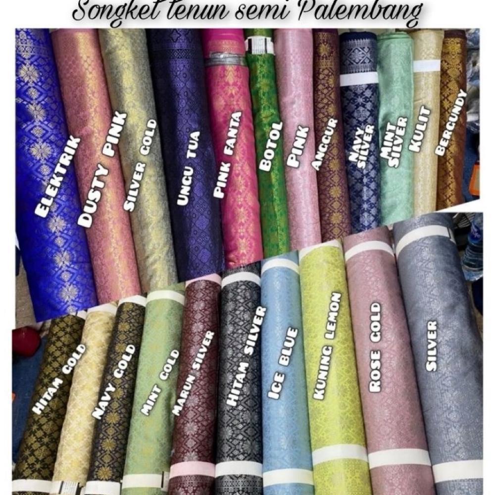 Premium Songket Palembang / Kain Songket Malaysia / Kain Songket
