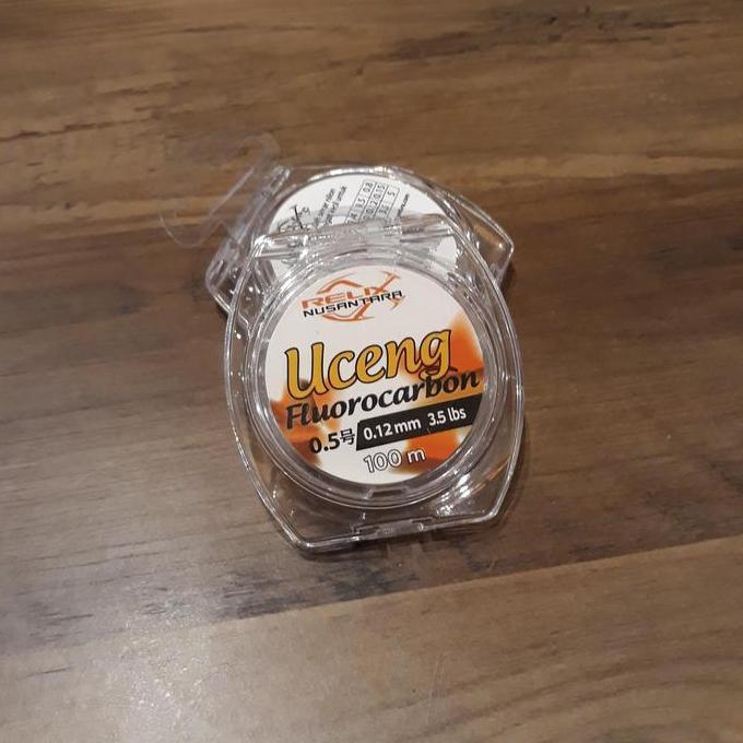 SENAR PANCING UCENG FLUOROCARBON 0.5 100 M | 0.12 MM | 3.5 LBS