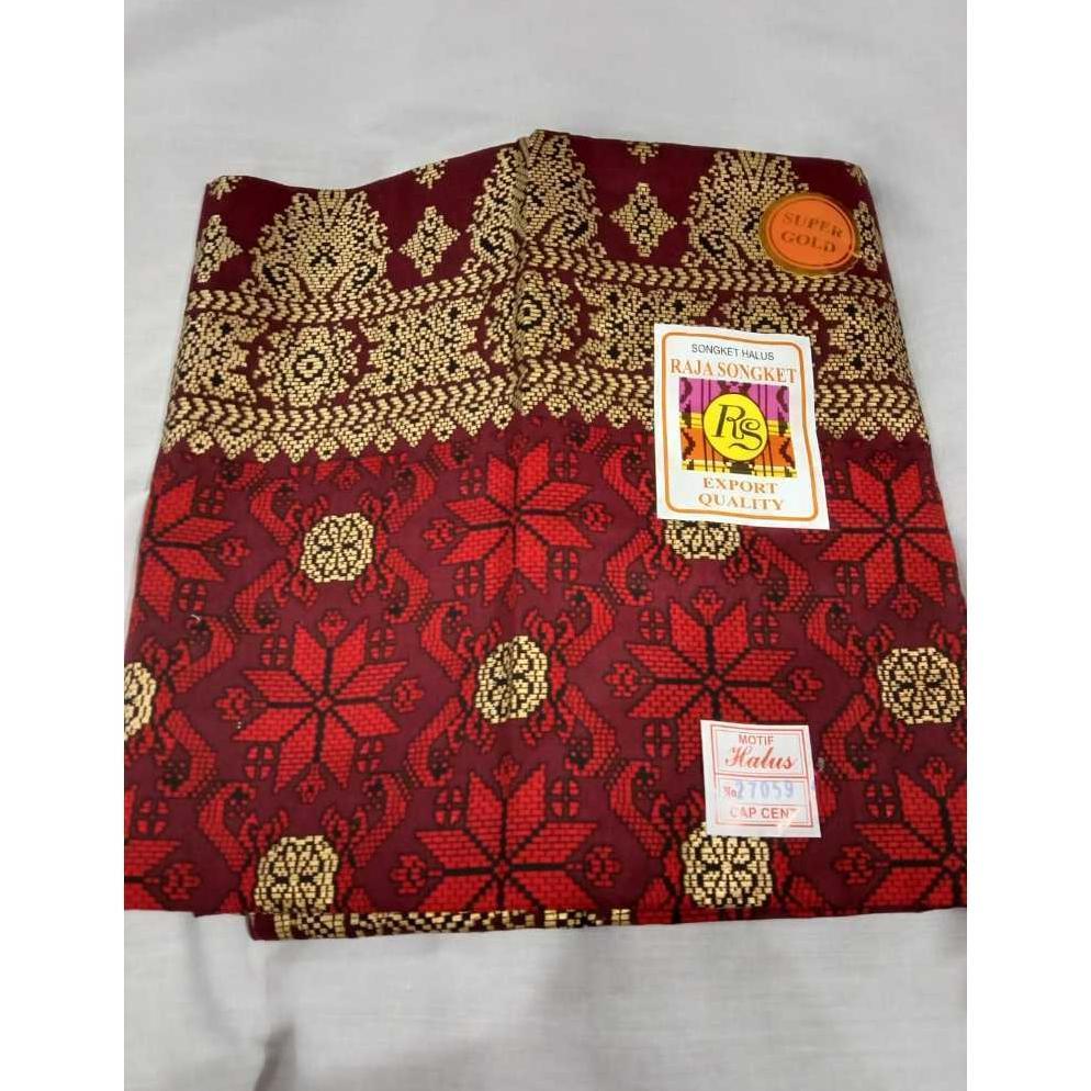 New Raja Songket Kain Sarung Songket Palembang Tenun Termurah