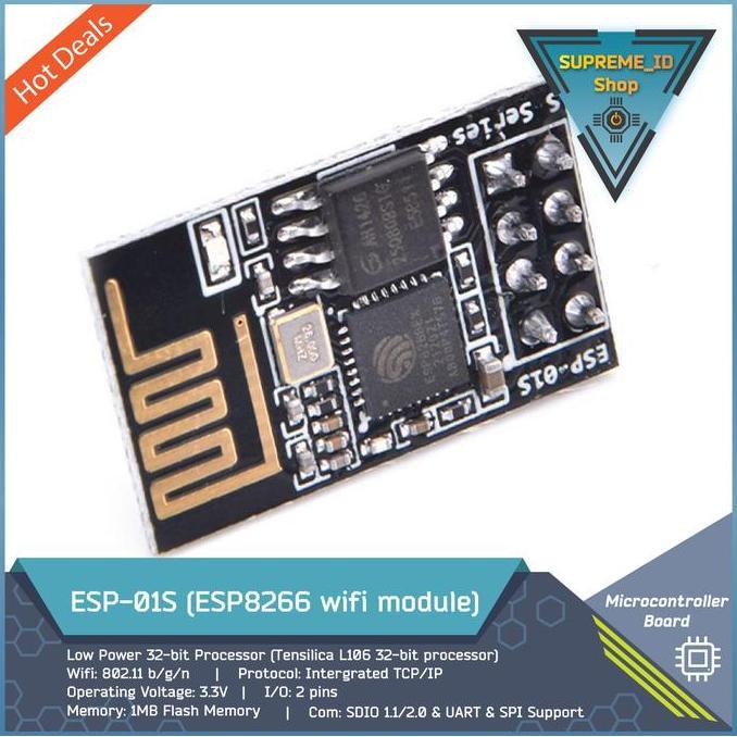 Esp-01S 8266 Esp8266 Wifi Module