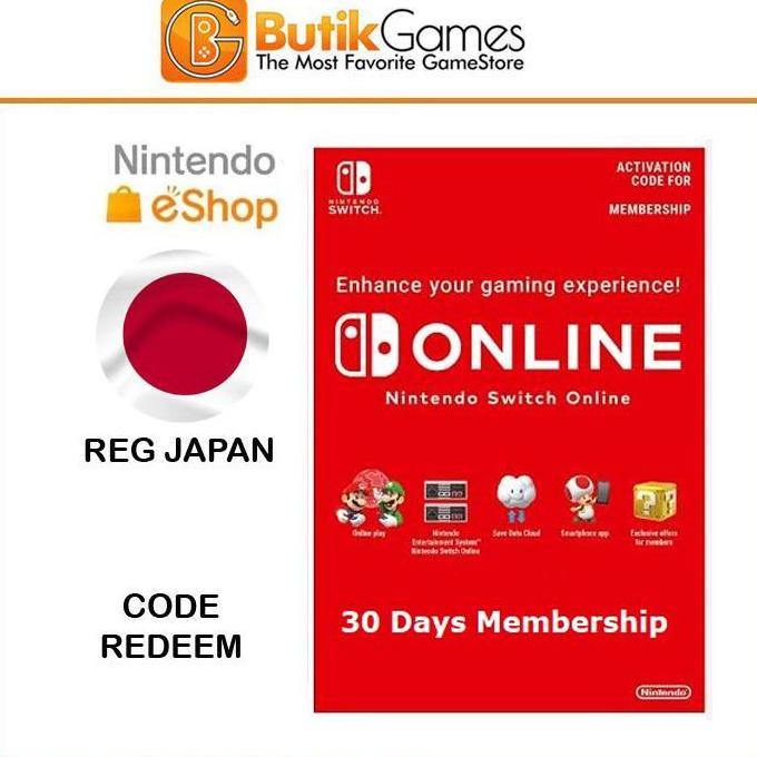 Game- Nso Nintendo Switch Eshop Online Membership