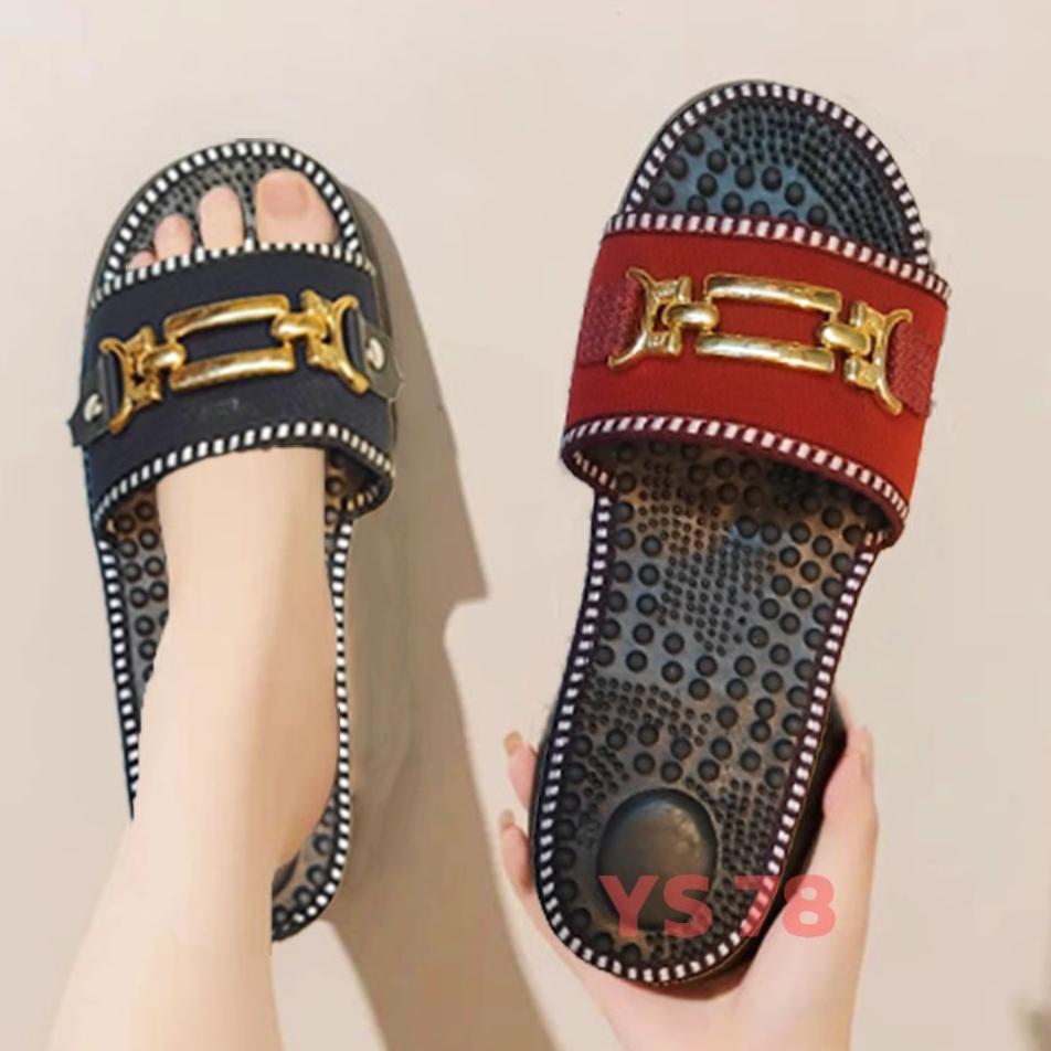 Sandal Wanita Refleksi Kesehatan Sendal Rematik Model Viariasi Rante Sol Karet
