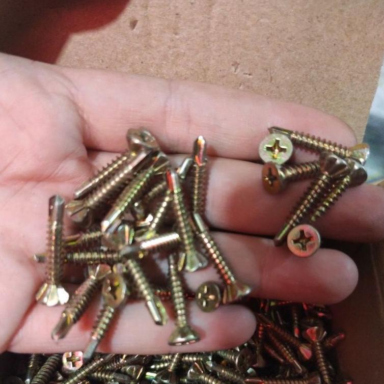 Skrup Grc Ameritech 4.2X25Mm (Isi 1000Pc) Harga Perkotak/Baut Grc