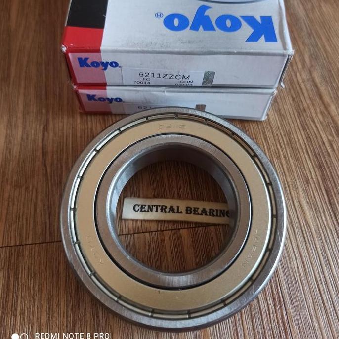 BEARING 6211ZZ 6211 ZZ TUTUP.KOYO READY