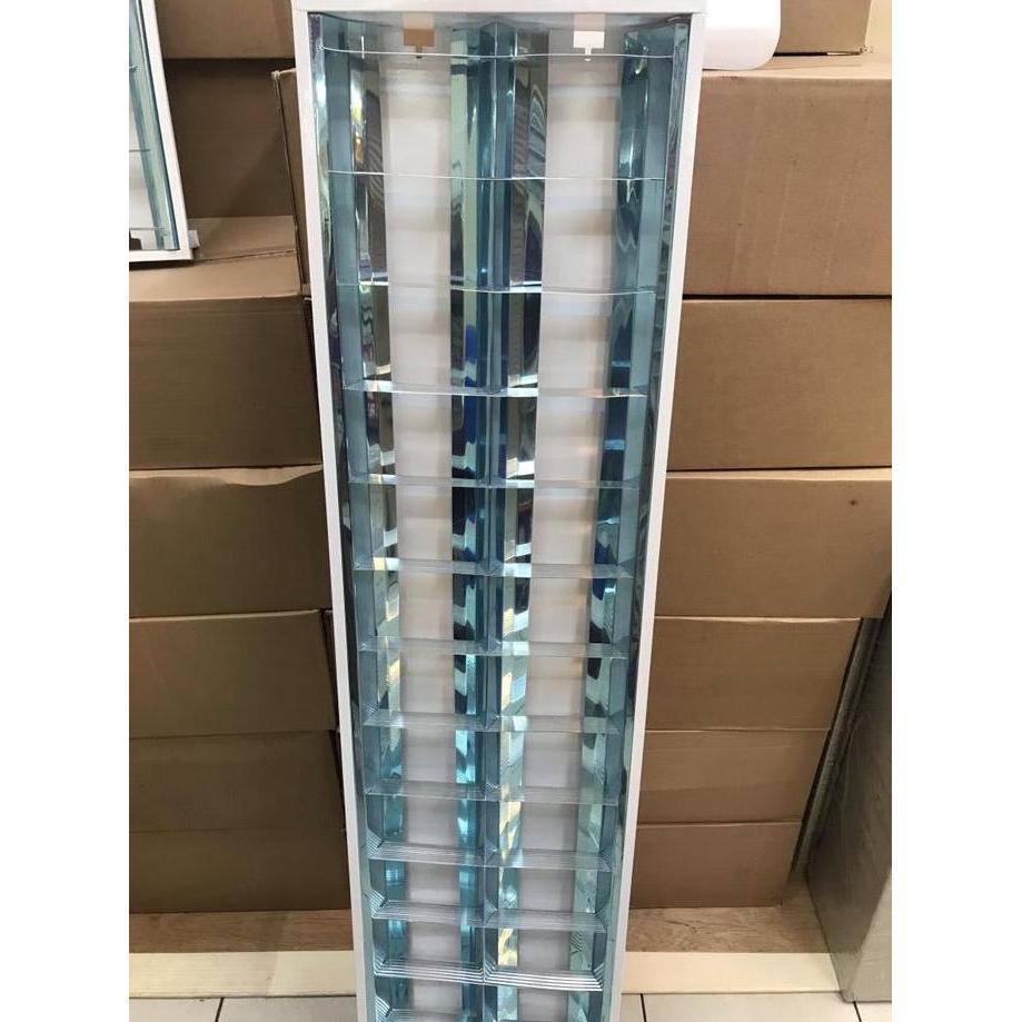 Promo RM 2x36 120cm Kap RM Inbow rm 2 x 36 120 cm Lampu LED Philips Komplit Diskon