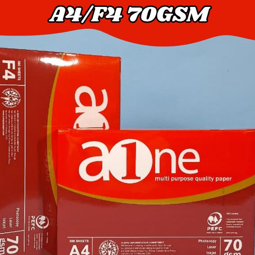 Kertas Hvs Aone A4/F4 Putih 500 Sheet 1 Rim