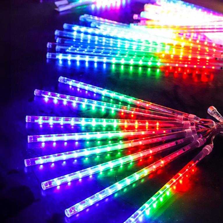 Lampu Meteor Hias Led Lampu Batang Lampu Led Hujan Meteor