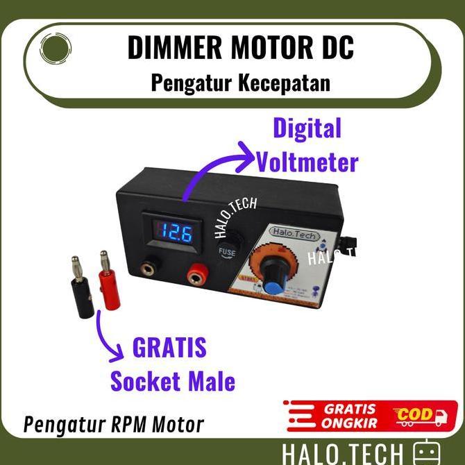 Terbaru, Dimmer Motor Dc Dinamo Dc Pwm Pengatur Kecepatan Kecerahan Lampu
