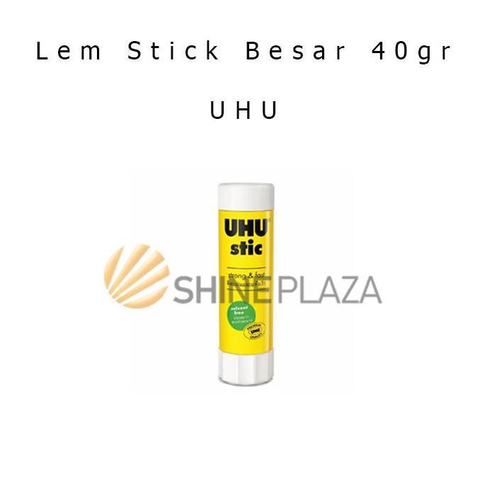 Giun- Lem Stick Besar 40Gr Uhu - Lem Stick Uhu Besar- Lem Uhu Stick 40Gr