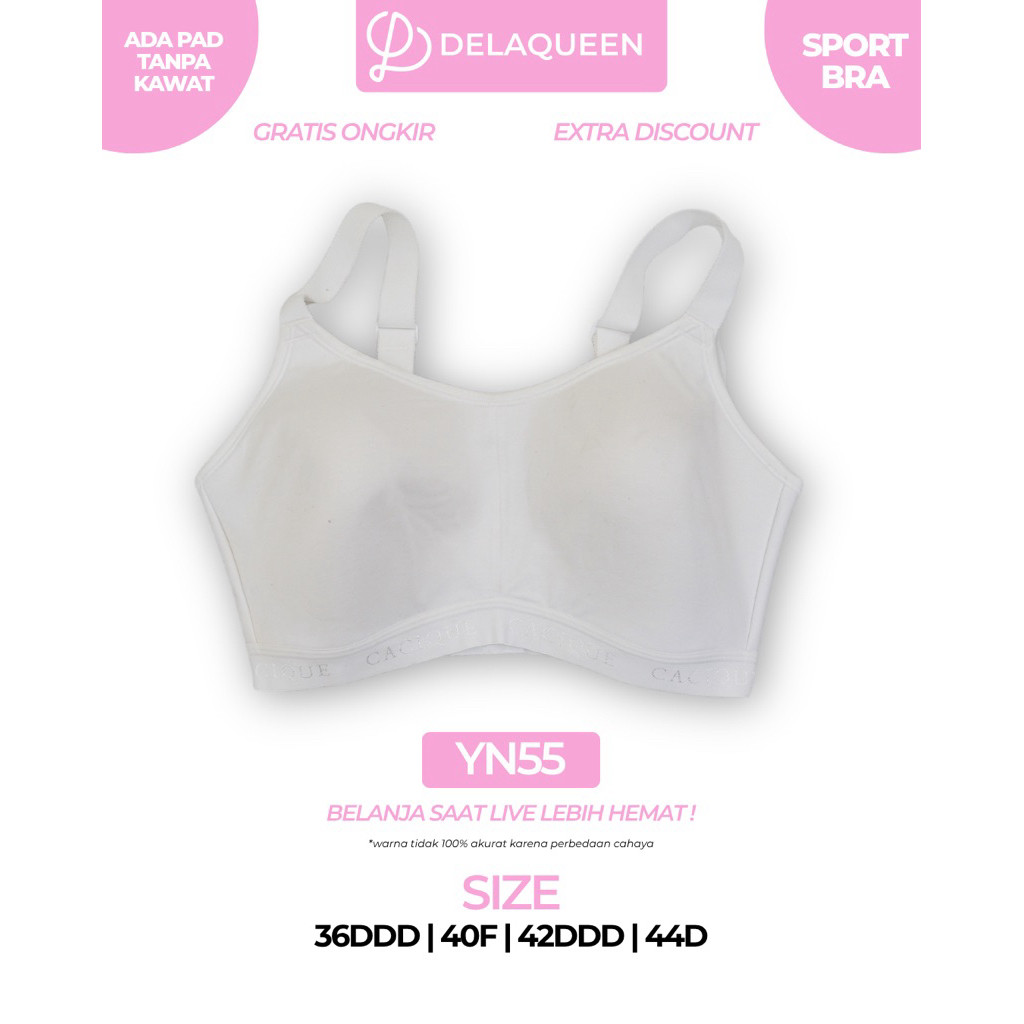Delaqueen | Bra Big Size Bra Jumbo 36DDD 40F 42DDD 44D YN55