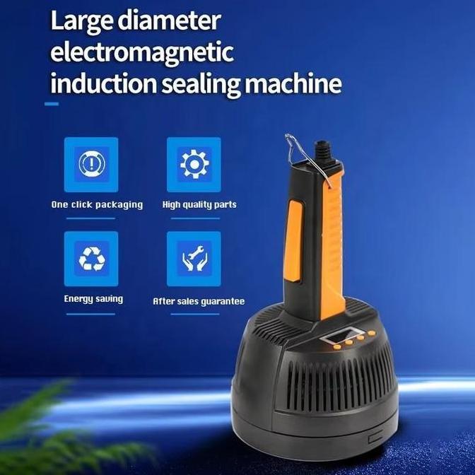 Sealer Botol Plastik terintegrasi mesin penyegel elektromagnetik Foil Induksi Portabel