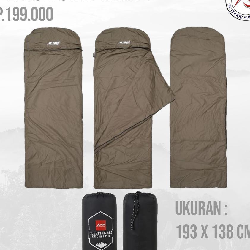 Sleeping Bag Arei Halusin Layer Rei Polyester
