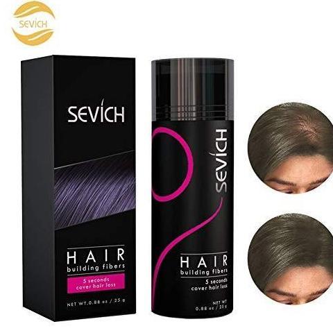 Haircare- Sevich Hair Fiber 25 Gram Sevich Penebal Rambut Free Sisir