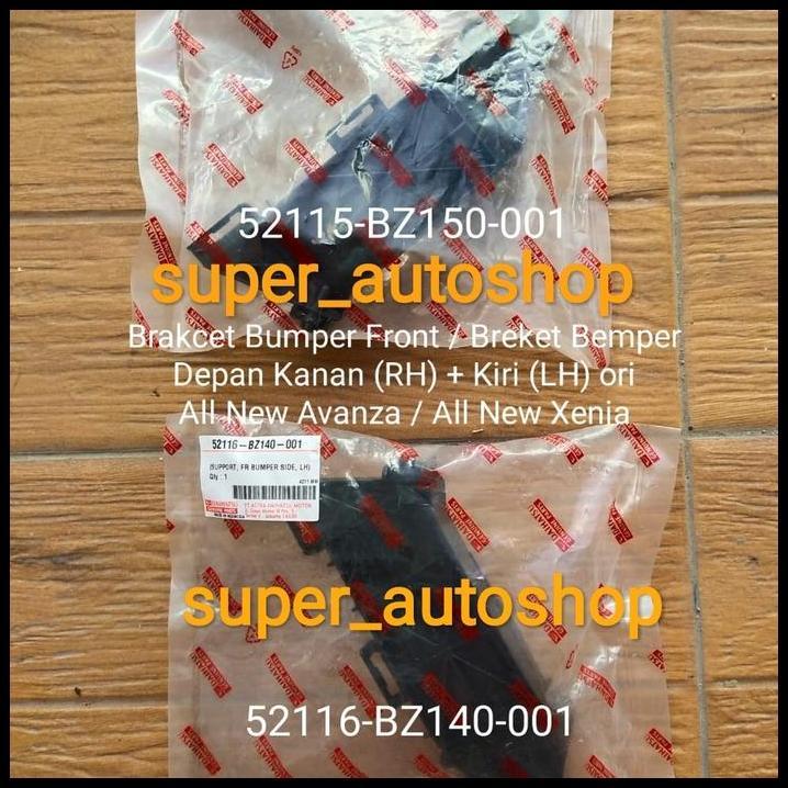 TERBARU BRACKET BEMPER DEPAN ALL NEW AVANZA / XENIA 52115 BZ150 / 52116 BZ14 