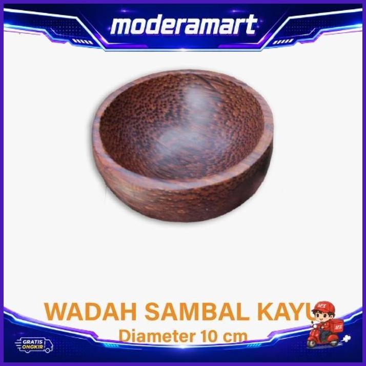Tempat Saos Kayu Aren - Tempat Sambal Kayu - Wadah Sambel - Tempat Sambel Kayu - Tempat Saus Kayu - 