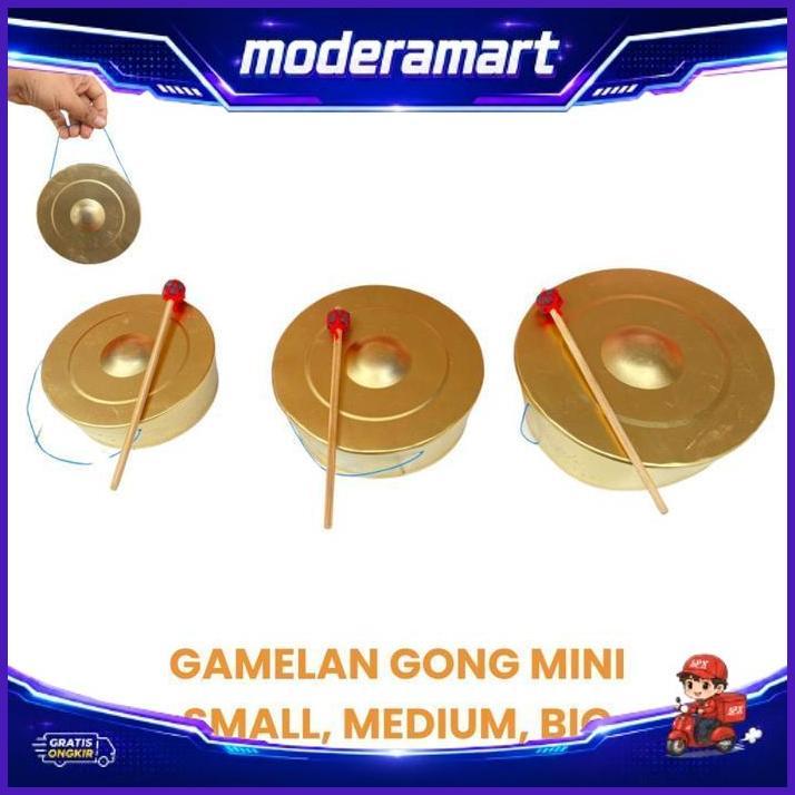 Gamelan Gong Mini, Medium, Dan Big - Kenong - Gong Bali - Mainan Gong - Mainan Gamelan - Alat Musik 