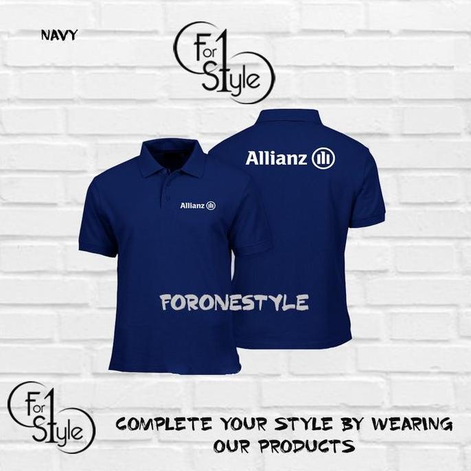 DY30 - Poloshirt - Kaos Kerah Polo Allianz Asuransi Terbaru Kualitas Distro