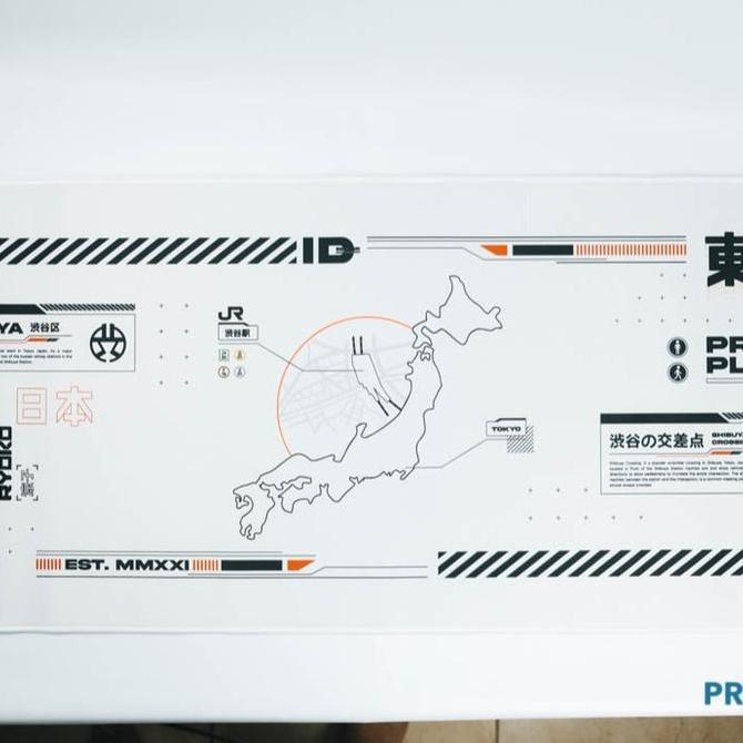 SHIBUYA Gaming Mousepad Deskmat by Press Play BSS