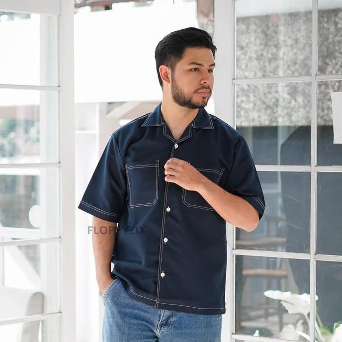 Smith- Kameja Carpenter / Kameja Lengan Pendek / Workshirt Carpenter