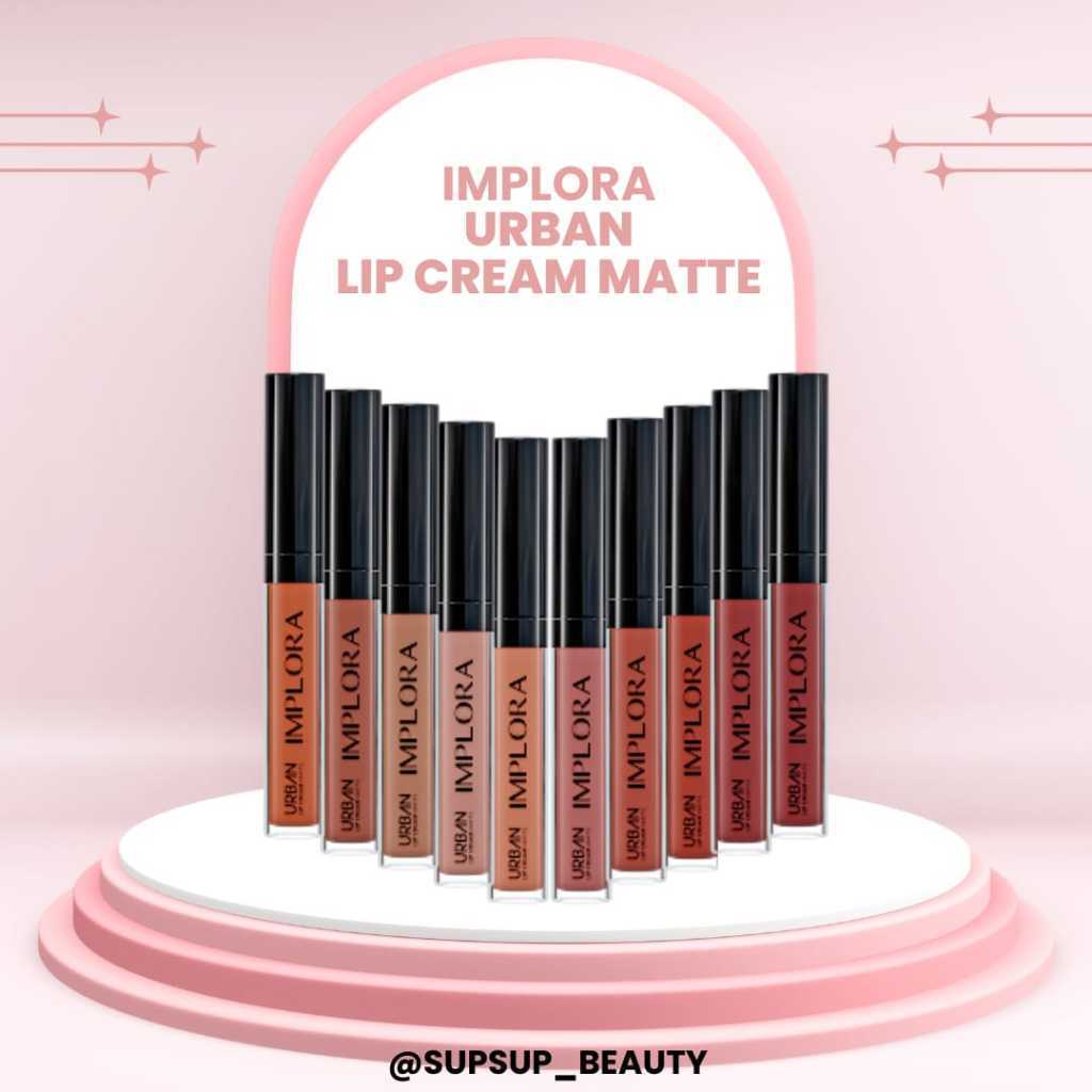 Implora LIPCREAM URBAN MATTE | Implora LIPCREAM VELVET MATTE | Implora LIPCREAM x RELAXA