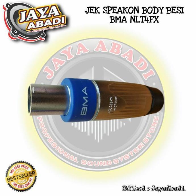 Jeck Speakon Body Besi BMA NLT4FX ORIGINAL