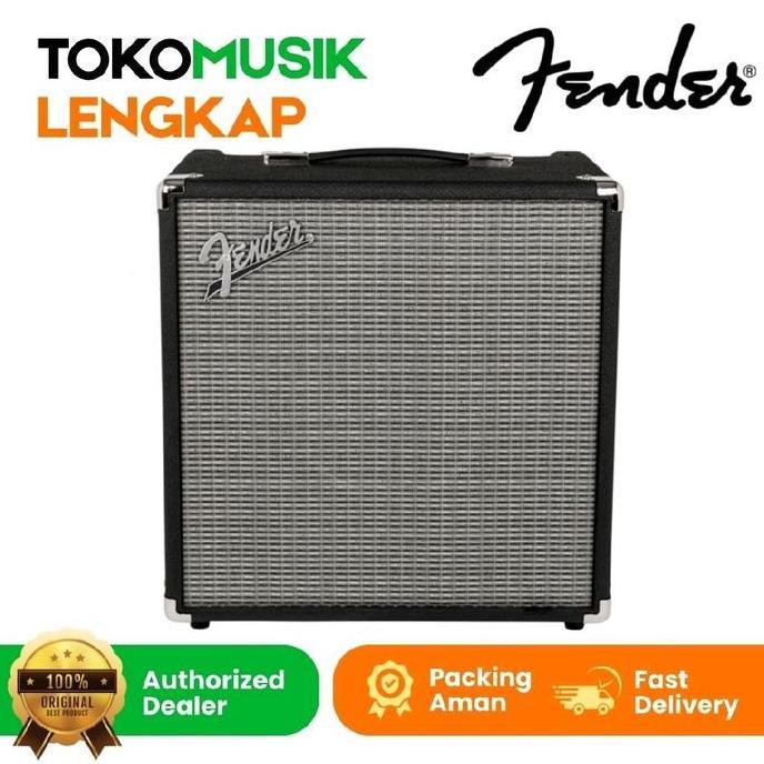 Amplifier Ampli Gitar Fender Rumble 25 V3 Bass Combo Amplifier Fender Rumble 25V3 Ori