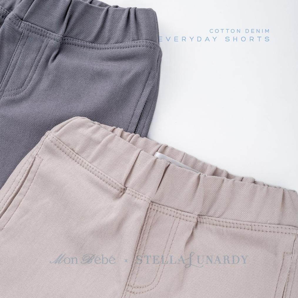 Mon Bb x Stella Lunardy - Coccolino Baby & Kids Everyday DENIM Shorts Pack / Baju Bayi dan Anak Bawa