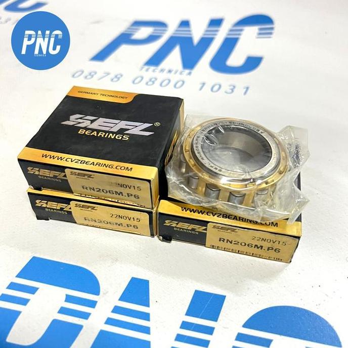 ROLLER BEARING RN 206 M SEFL | RN206 KUNINGAN READY STOCK