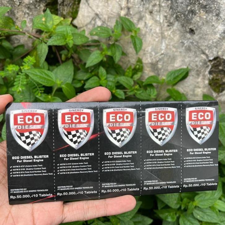 Eco Diesel 1 Blister Isi 50 Penghemat Bahan Bakar Diesel - Eco Racing Diskon