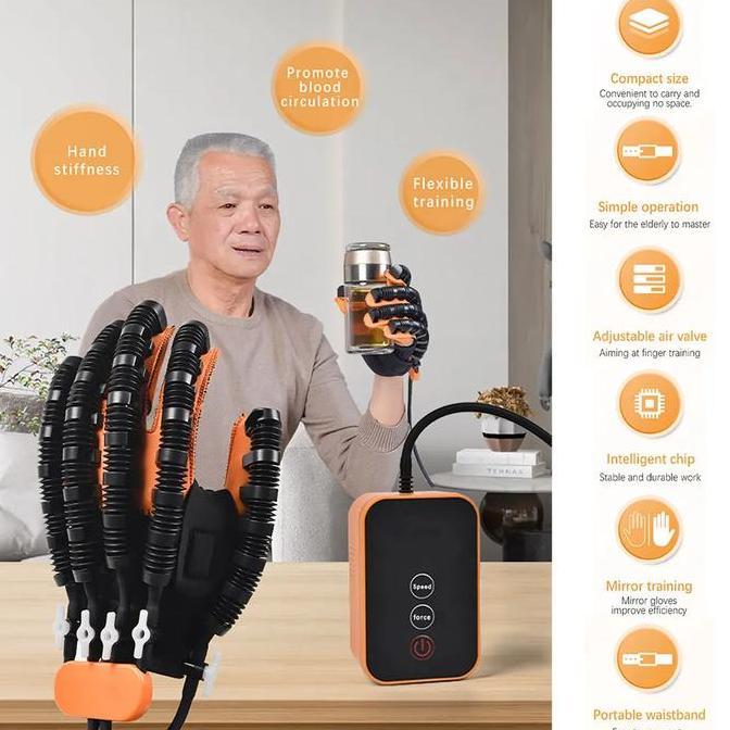 XHUNE Alat Terapi Stroke, Terapi Jari Tangan Stroke, Terapi Stroke