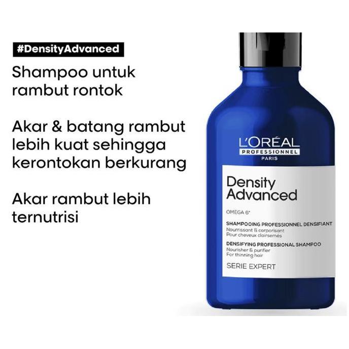 Lushhair- Loreal Serie Expert Density Advanced Shampoo / Shampoo Anti Rontok