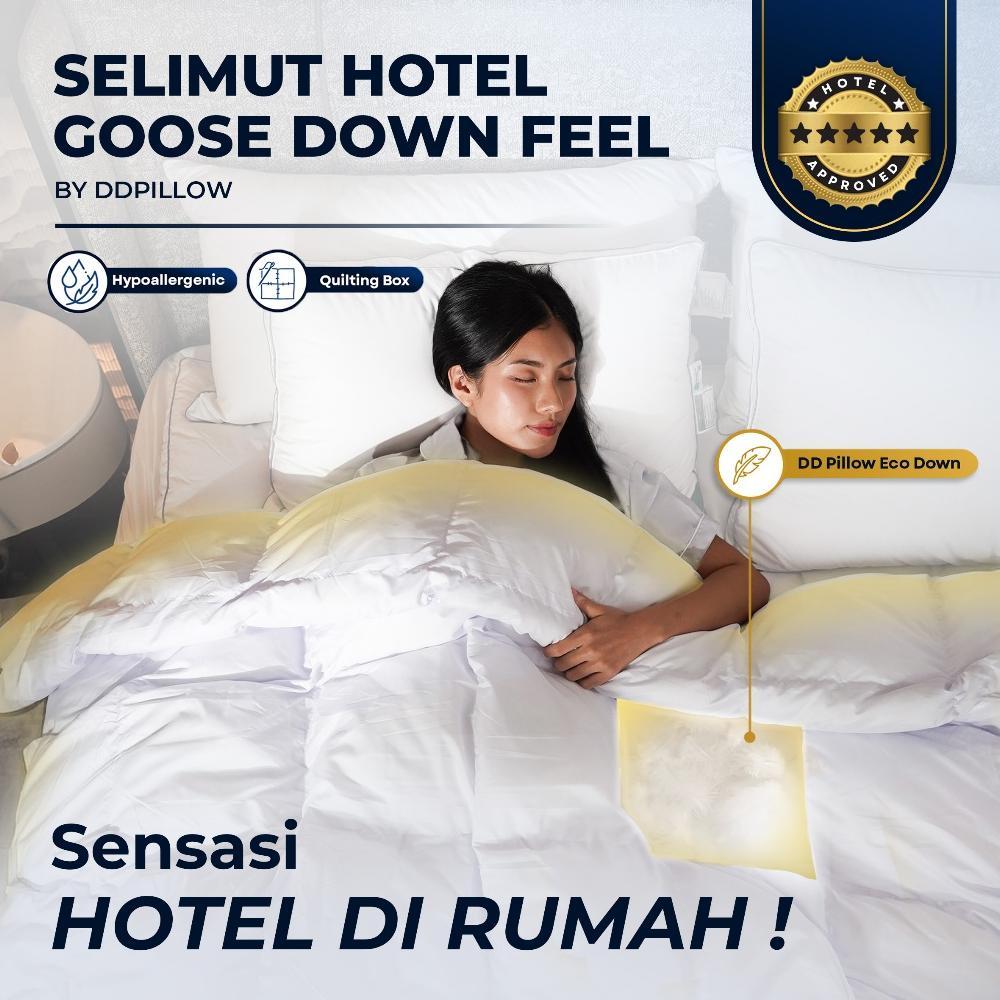 DDPillow | Selimut Hotel Goose Down Feel / Selimut Hotel Bulu Angsa Sintetis / Selimut Fluffy / Duve